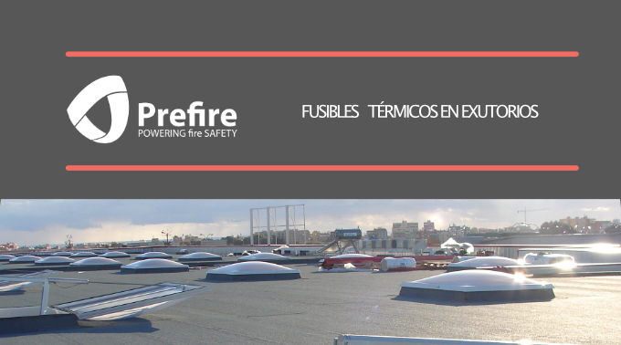 Fusibles térmicos en exutorios